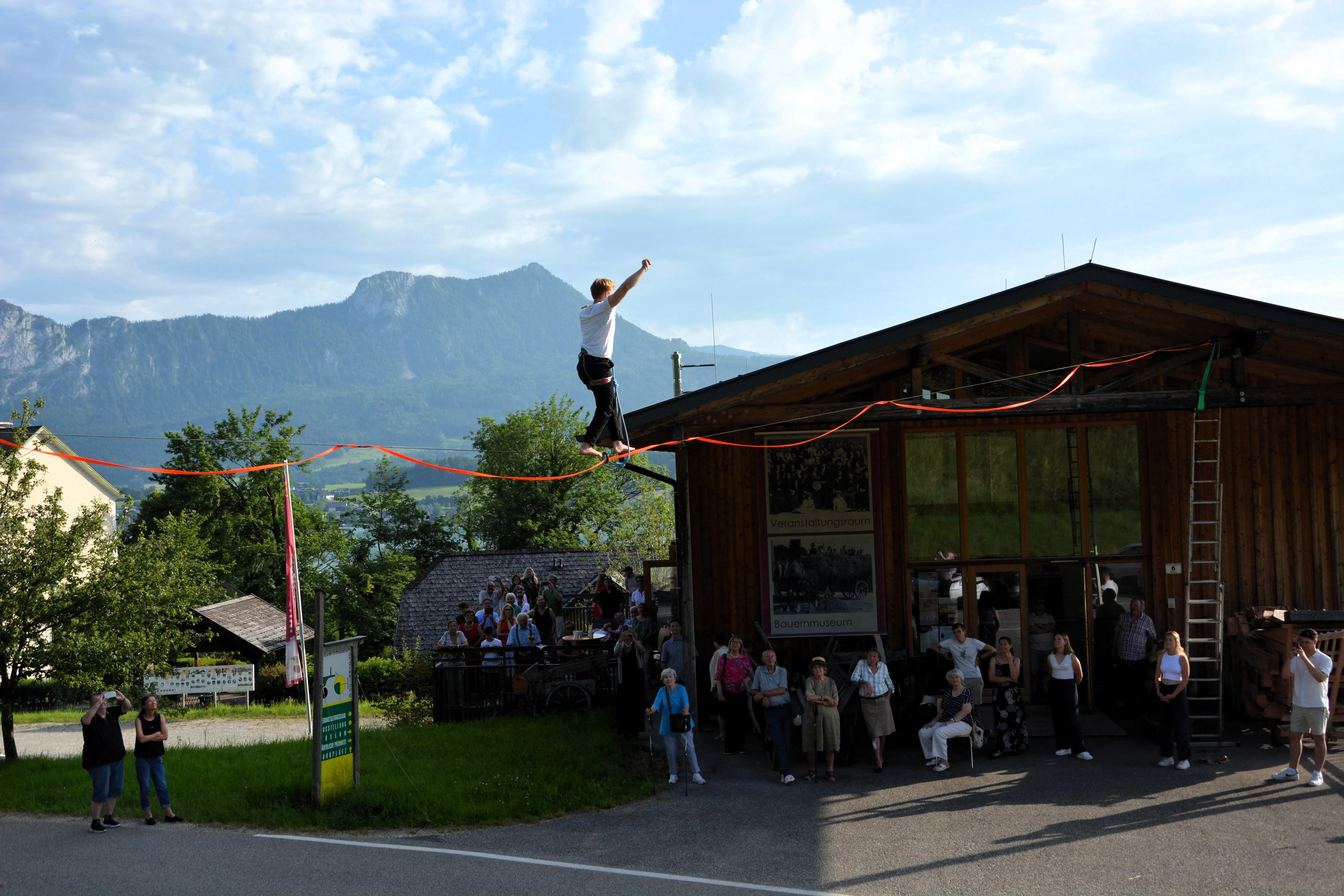 Moritz Purer – Highline Show zu Opas 85. Geburtstag 2025