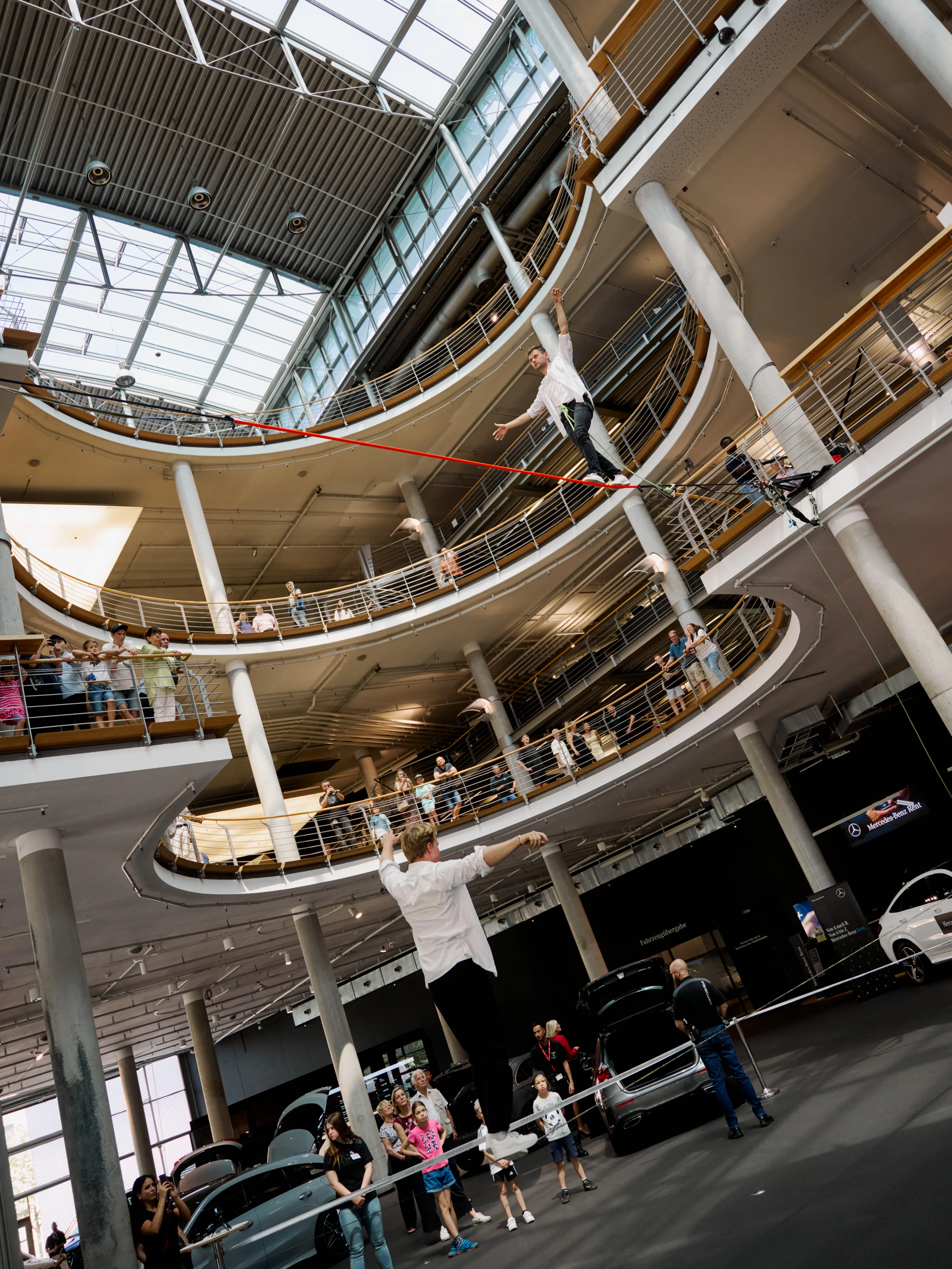 Moritz Purer – Highline Show Mercedes-Benz Salzufer Berlin