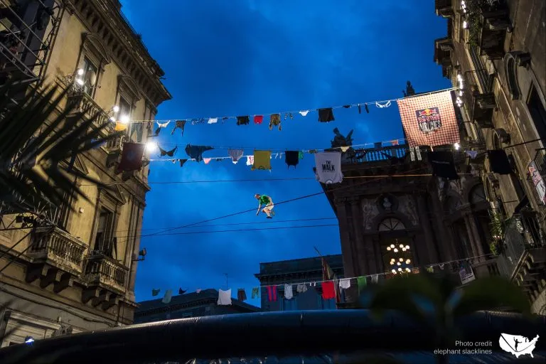 Moritz Purer – Red Bull Airlines Slackline Contest Sizilien