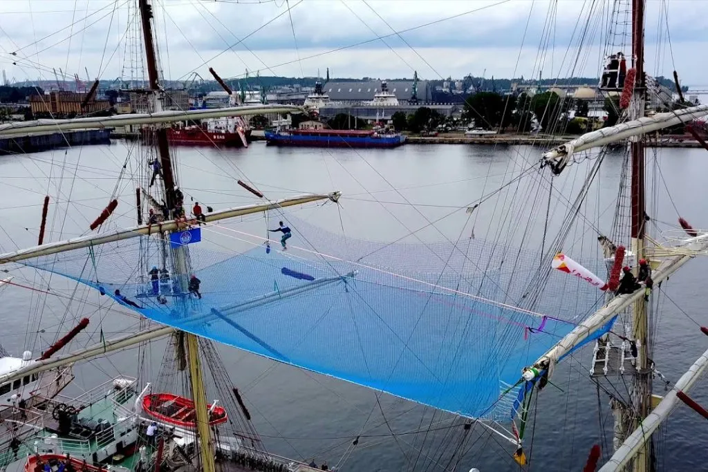 Moritz Purer – Red Bull Slackship Slackline Event Polen