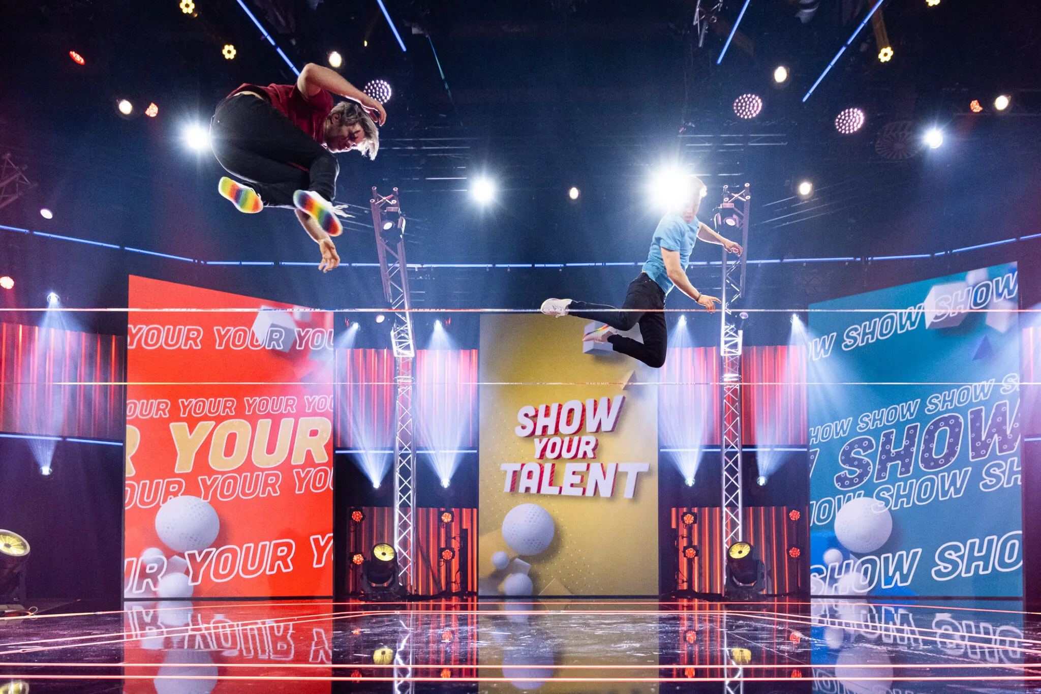 Moritz Purer – Show your Talent Puls 4 Slackline Performance