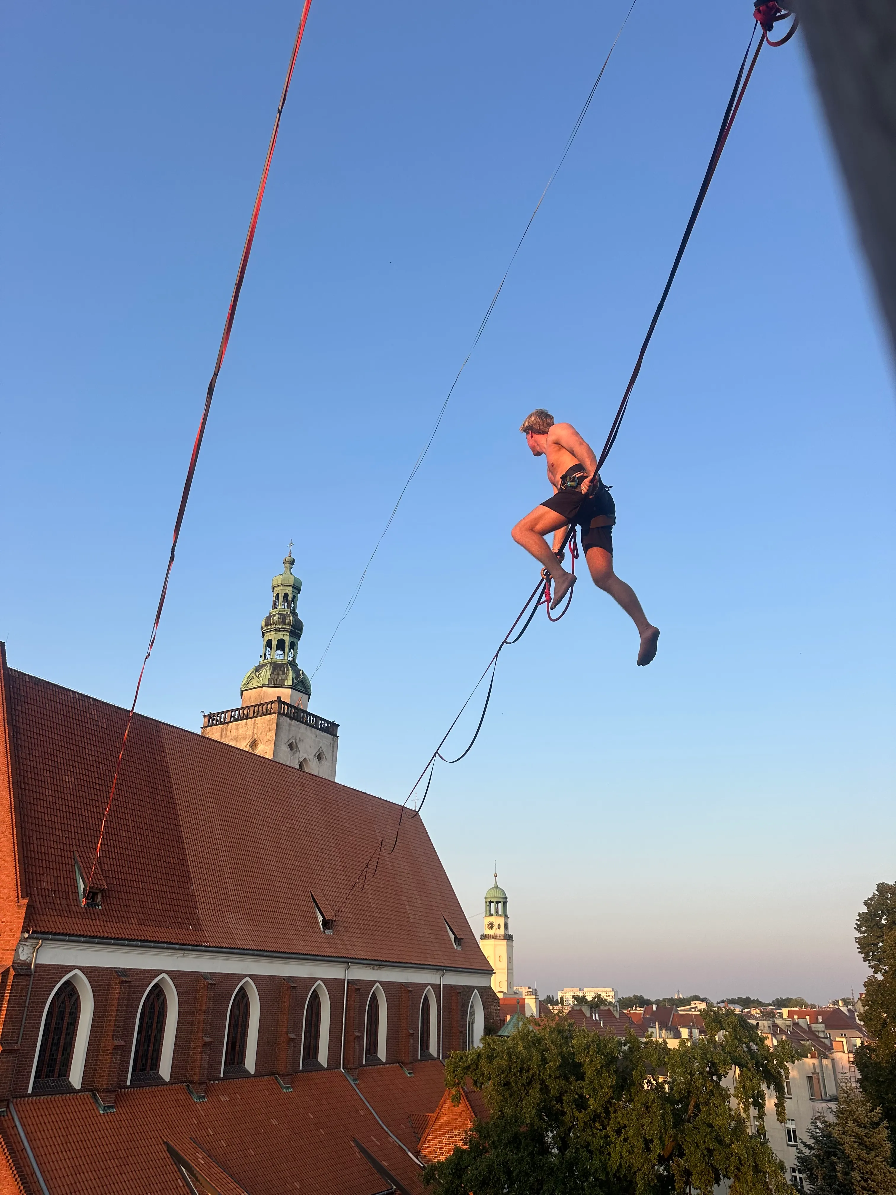 Moritz Purer – Highline slackline show