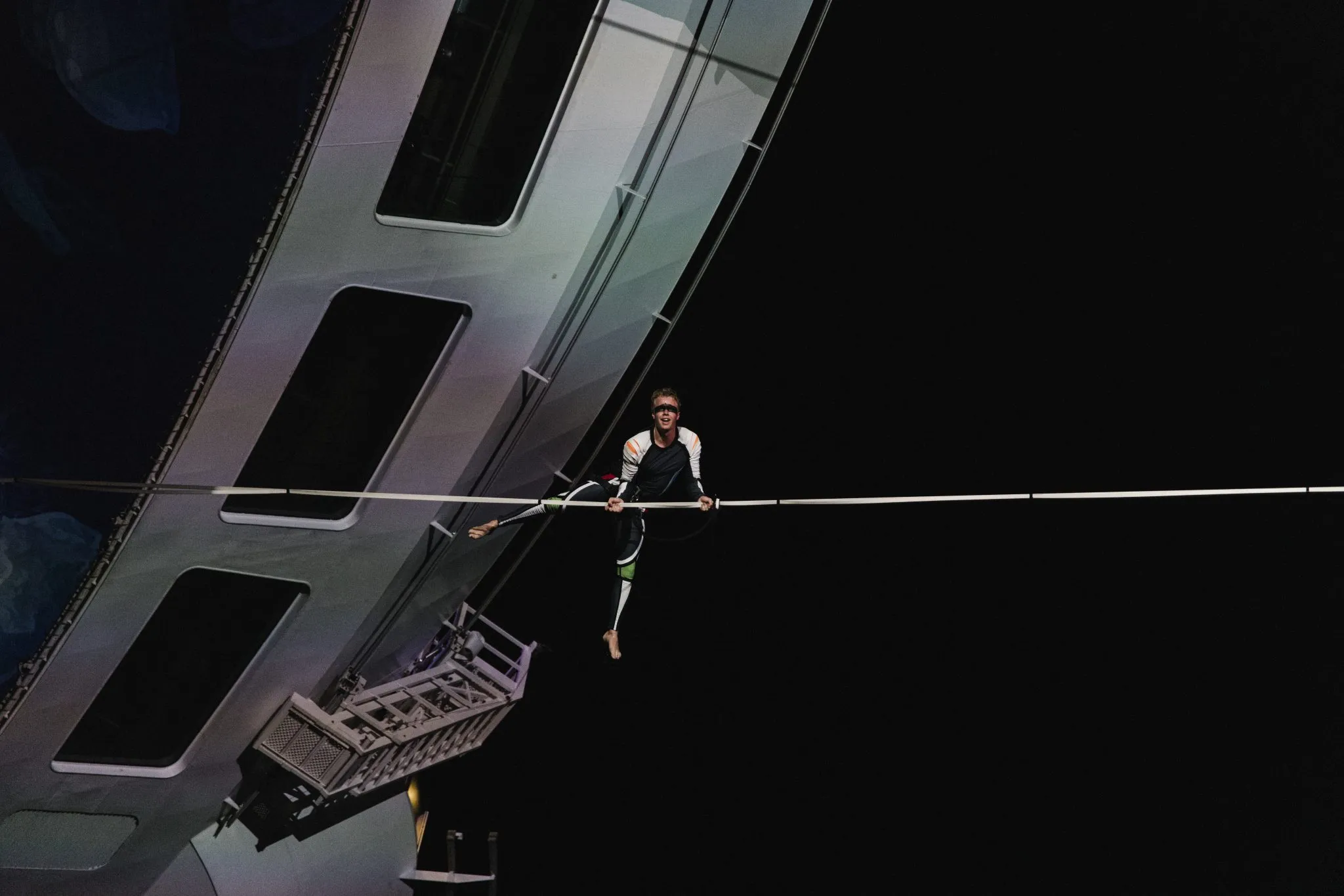 Moritz Purer – Highline Performance bei Harmony